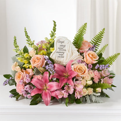 Gentle Light Arrangement – BEN & NEVA'S FLOWERS, Grand Saline TX
