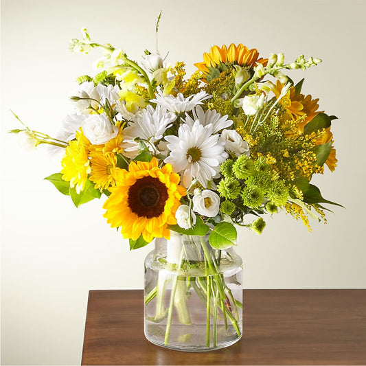 Hello Sunshine Bouquet – BEN & NEVA'S FLOWERS, Grand Saline TX