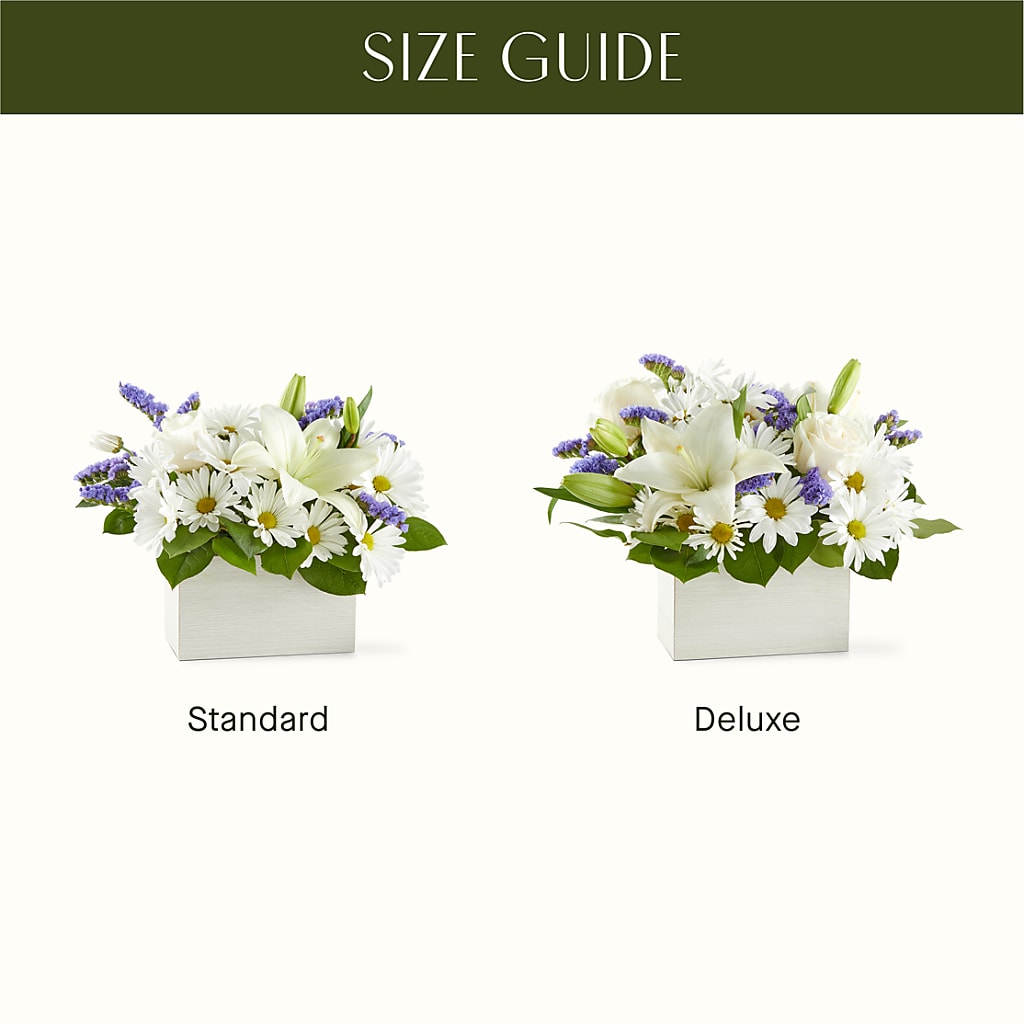 Beyond Blue Box Bouquet – BEN & NEVA'S FLOWERS, Grand Saline TX