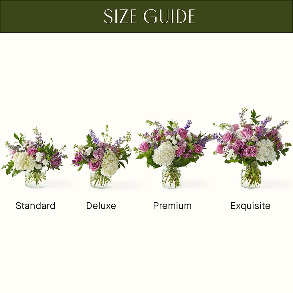 Violet Caress Bouquet – BEN & NEVA'S FLOWERS, Grand Saline TX