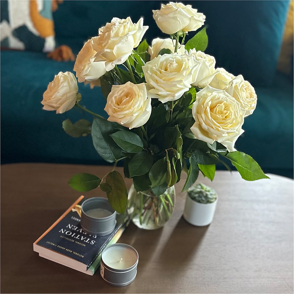 Long Stem Yellow Rose Bouquet – BEN & NEVA'S FLOWERS, Grand Saline TX