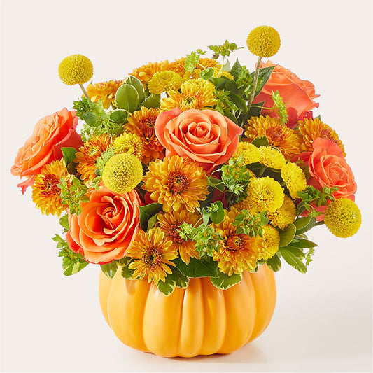 Gourdgeous Pumpkin – BEN & NEVA'S FLOWERS, Grand Saline TX