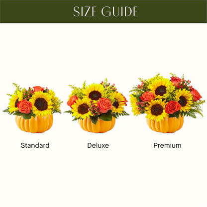 Pick of the Patch Pumpkin Bouquet – BEN & NEVA'S FLOWERS, Grand Saline TX