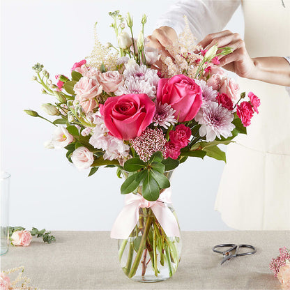 Pink Ribbon - A Florist Original – BEN & NEVA'S FLOWERS, Grand Saline TX