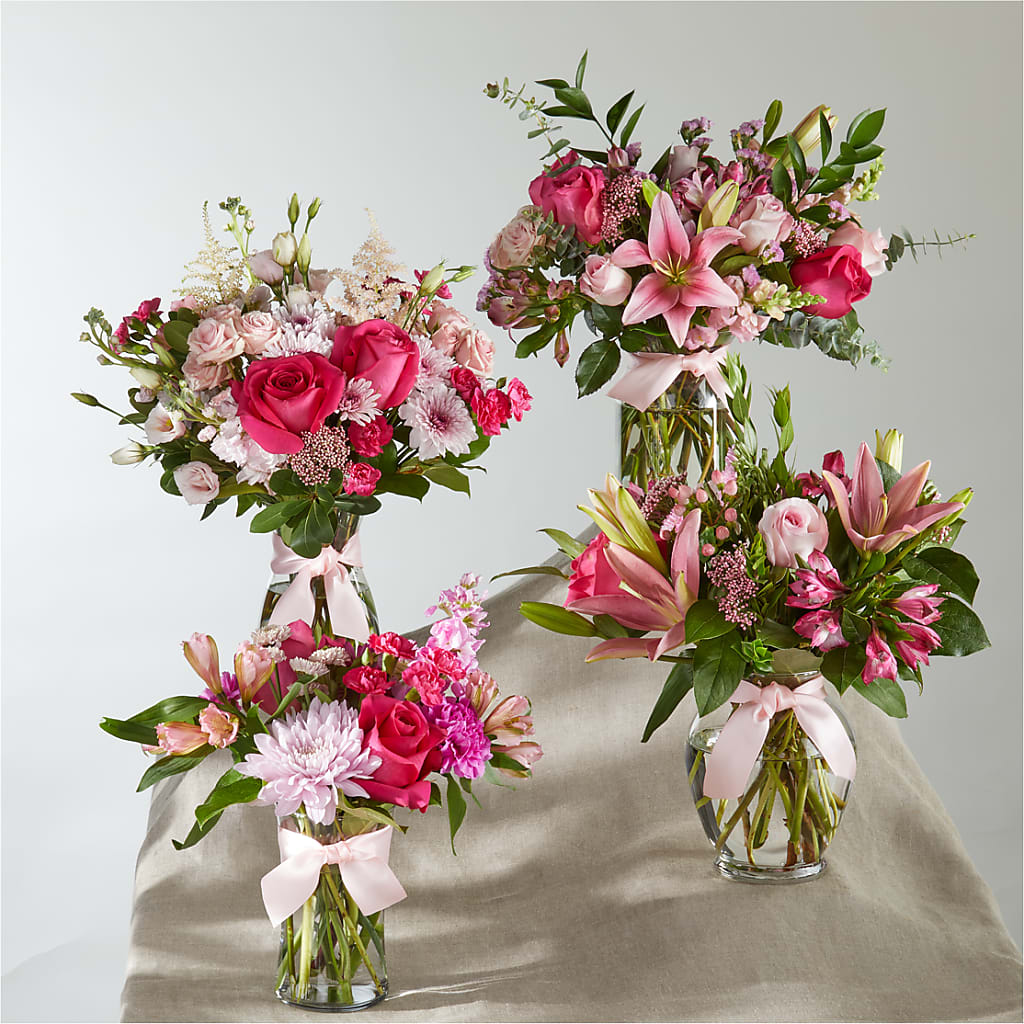 Pink Ribbon - A Florist Original – BEN & NEVA'S FLOWERS, Grand Saline TX