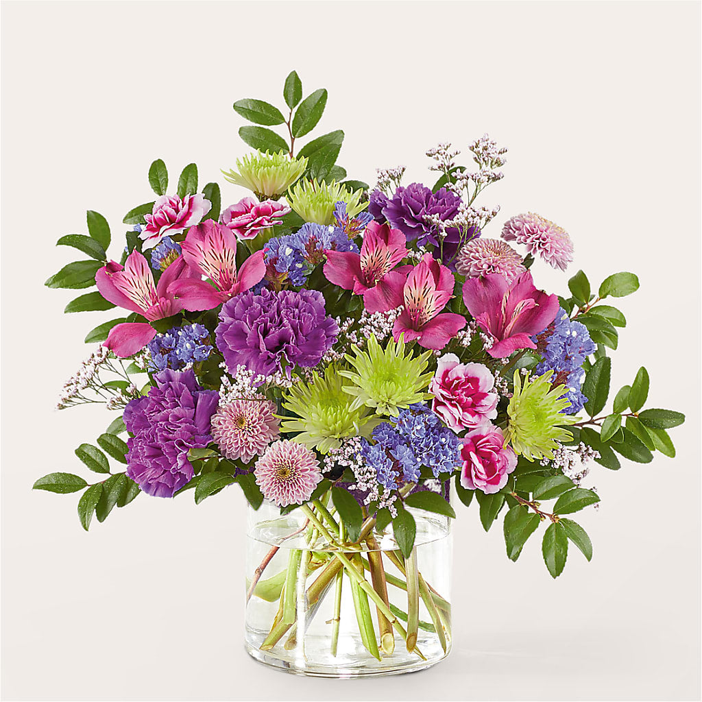 Glass Half Full Bouquet – BEN & NEVA'S FLOWERS, Grand Saline TX