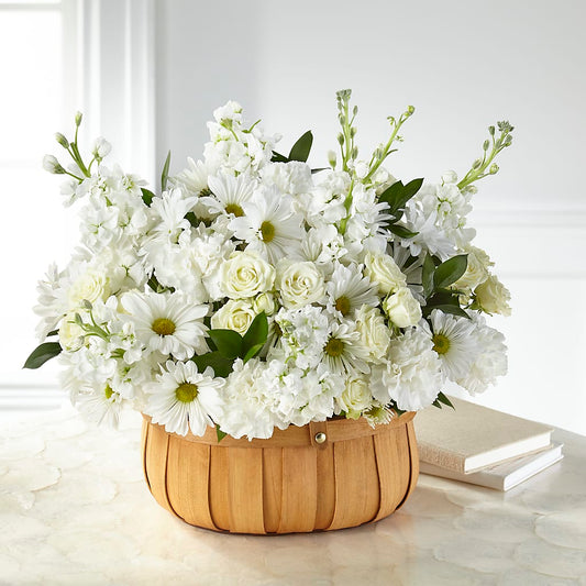 Graceful Garden Basket – BEN & NEVA'S FLOWERS, Grand Saline TX