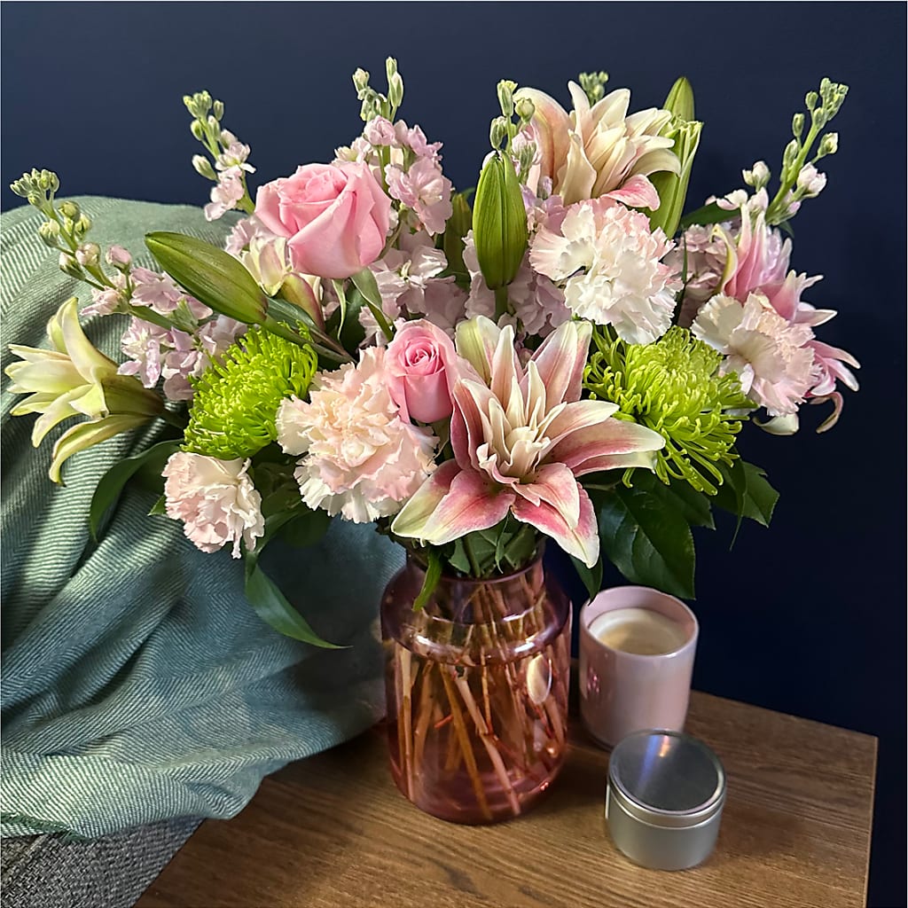 Pretty in Pink Bouquet – BEN & NEVA'S FLOWERS, Grand Saline TX