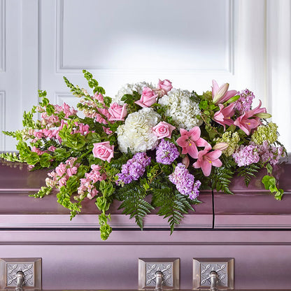 Life's Gratitude Casket Spray – BEN & NEVA'S FLOWERS, Grand Saline TX