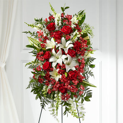 Everlasting Memory Standing Spray – BEN & NEVA'S FLOWERS, Grand Saline TX