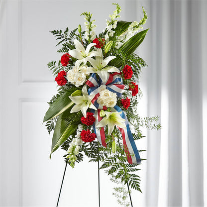 Stars of Life Standing Spray – BEN & NEVA'S FLOWERS, Grand Saline TX