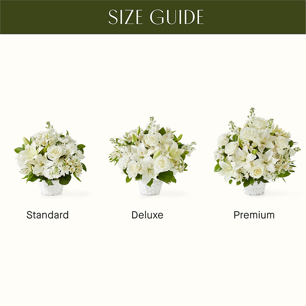 Peaceful Reflections Arrangement – BEN & NEVA'S FLOWERS, Grand Saline TX