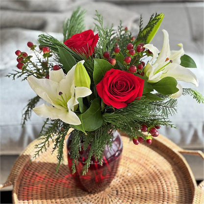 Evergreen Delight Bouquet – BEN & NEVA'S FLOWERS, Grand Saline TX