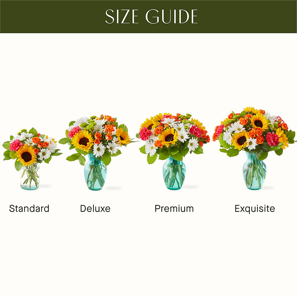 Sun-drenched Blooms Bouquet – BEN & NEVA'S FLOWERS, Grand Saline TX