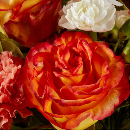 Apricot Glow Bouquet – BEN & NEVA'S FLOWERS, Grand Saline TX