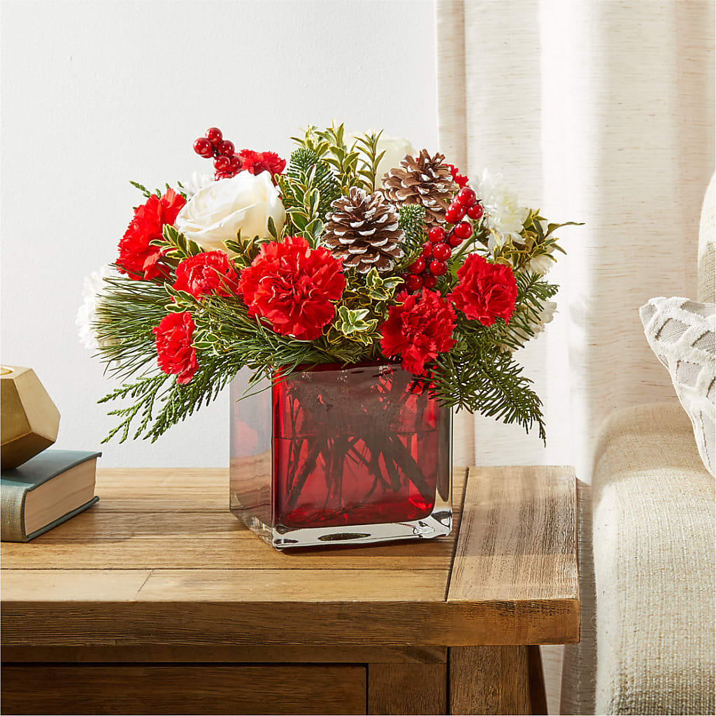Christmas Market Bouquet – BEN & NEVA'S FLOWERS, Grand Saline TX