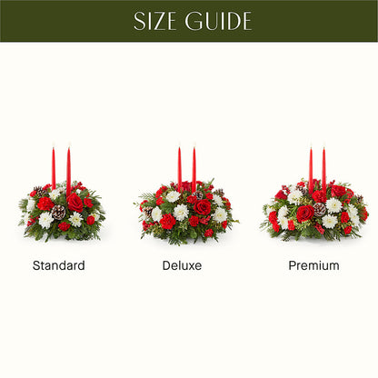 Holiday Soiree Centerpiece – BEN & NEVA'S FLOWERS, Grand Saline TX