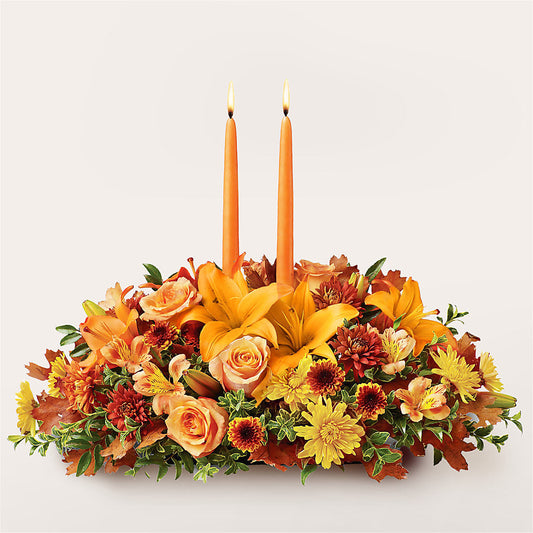 Traditions Centerpiece – BEN & NEVA'S FLOWERS, Grand Saline TX