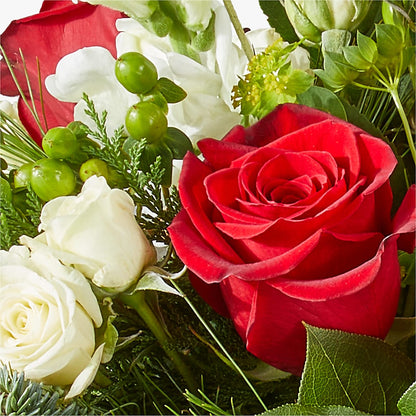 Deck the Halls Bouquet – BEN & NEVA'S FLOWERS, Grand Saline TX