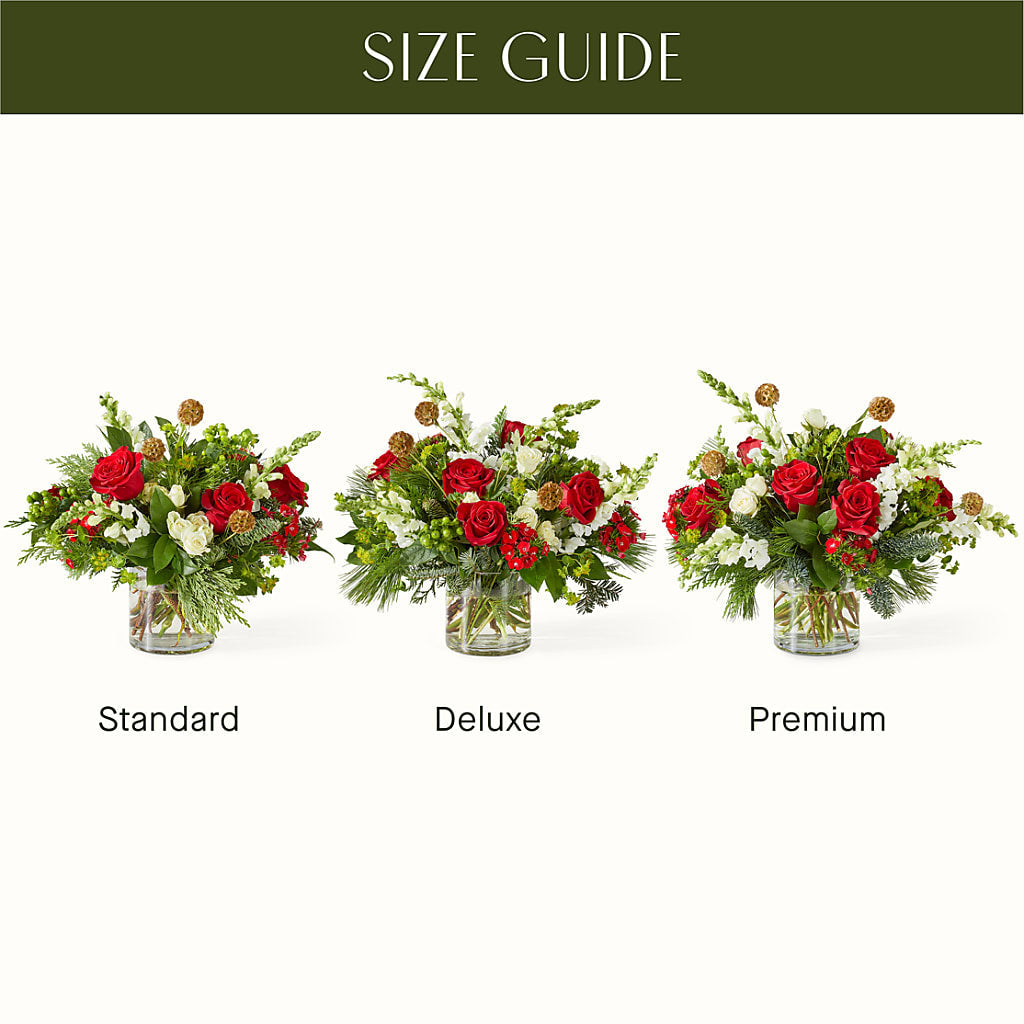 Deck the Halls Bouquet – BEN & NEVA'S FLOWERS, Grand Saline TX