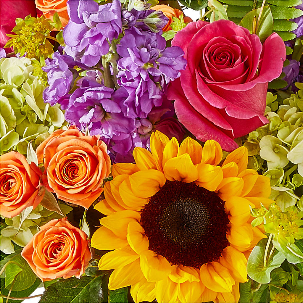 Vibrant Greetings Bouquet – BEN & NEVA'S FLOWERS, Grand Saline TX