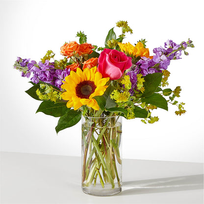 Vibrant Greetings Bouquet – BEN & NEVA'S FLOWERS, Grand Saline TX