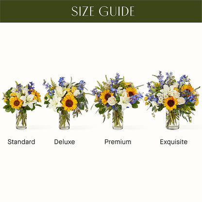 Wonderfully Sunny Bouquet – BEN & NEVA'S FLOWERS, Grand Saline TX