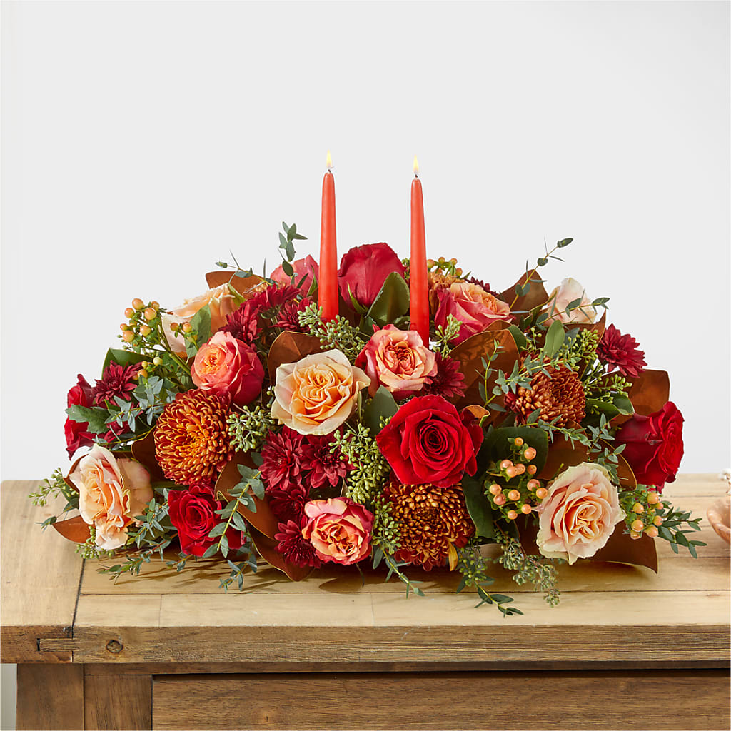 Gather Near Centerpiece – BEN & NEVA'S FLOWERS, Grand Saline TX