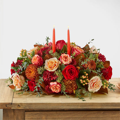 Gather Near Centerpiece – BEN & NEVA'S FLOWERS, Grand Saline TX