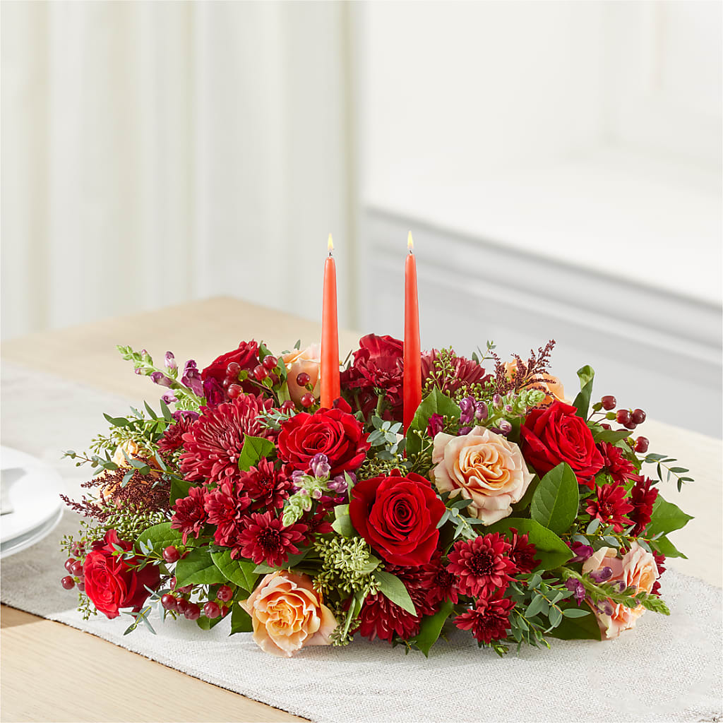 Most Thankful Centerpiece – BEN & NEVA'S FLOWERS, Grand Saline TX