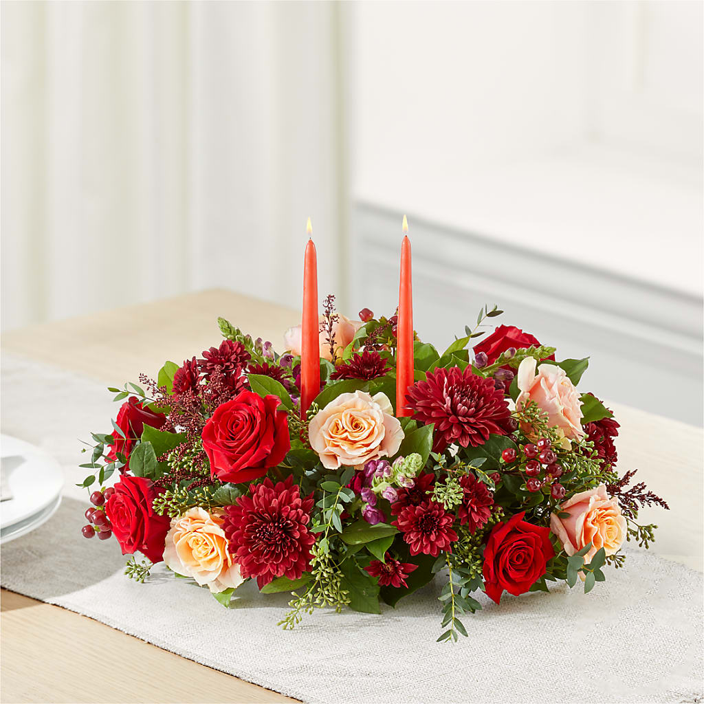 Most Thankful Centerpiece – BEN & NEVA'S FLOWERS, Grand Saline TX