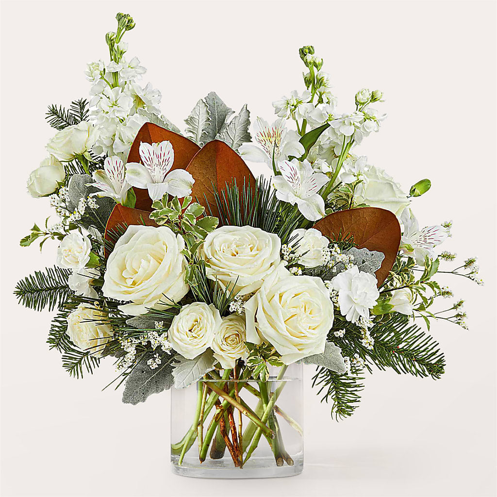 Fresh Snowfall Bouquet – BEN & NEVA'S FLOWERS, Grand Saline TX