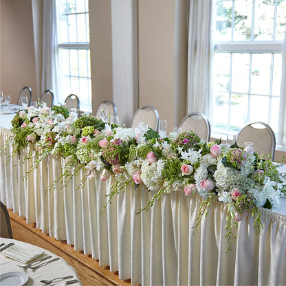 State of Joy Head Table Arrangement – BEN & NEVA'S FLOWERS, Grand Saline TX