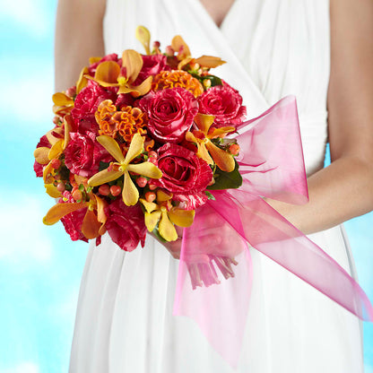 Brilliant Shades of Love Bouquet – BEN & NEVA'S FLOWERS, Grand Saline TX
